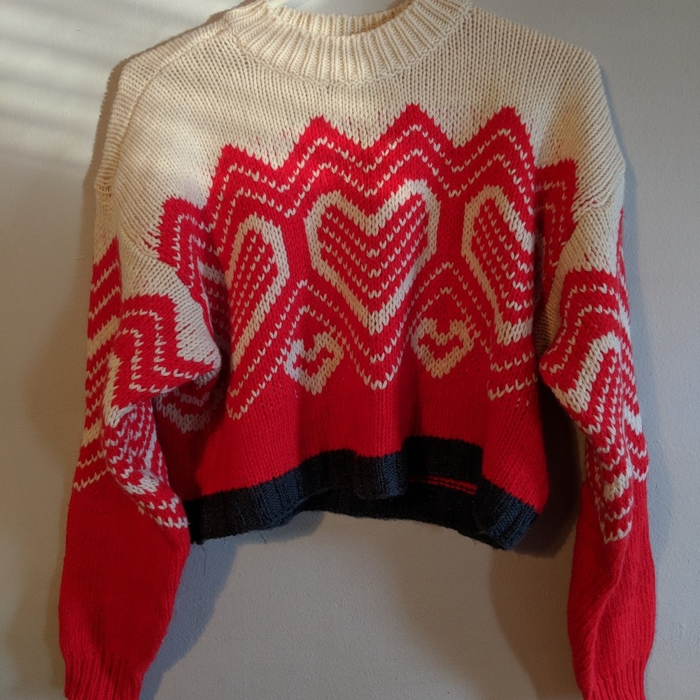 Free People crop pull over